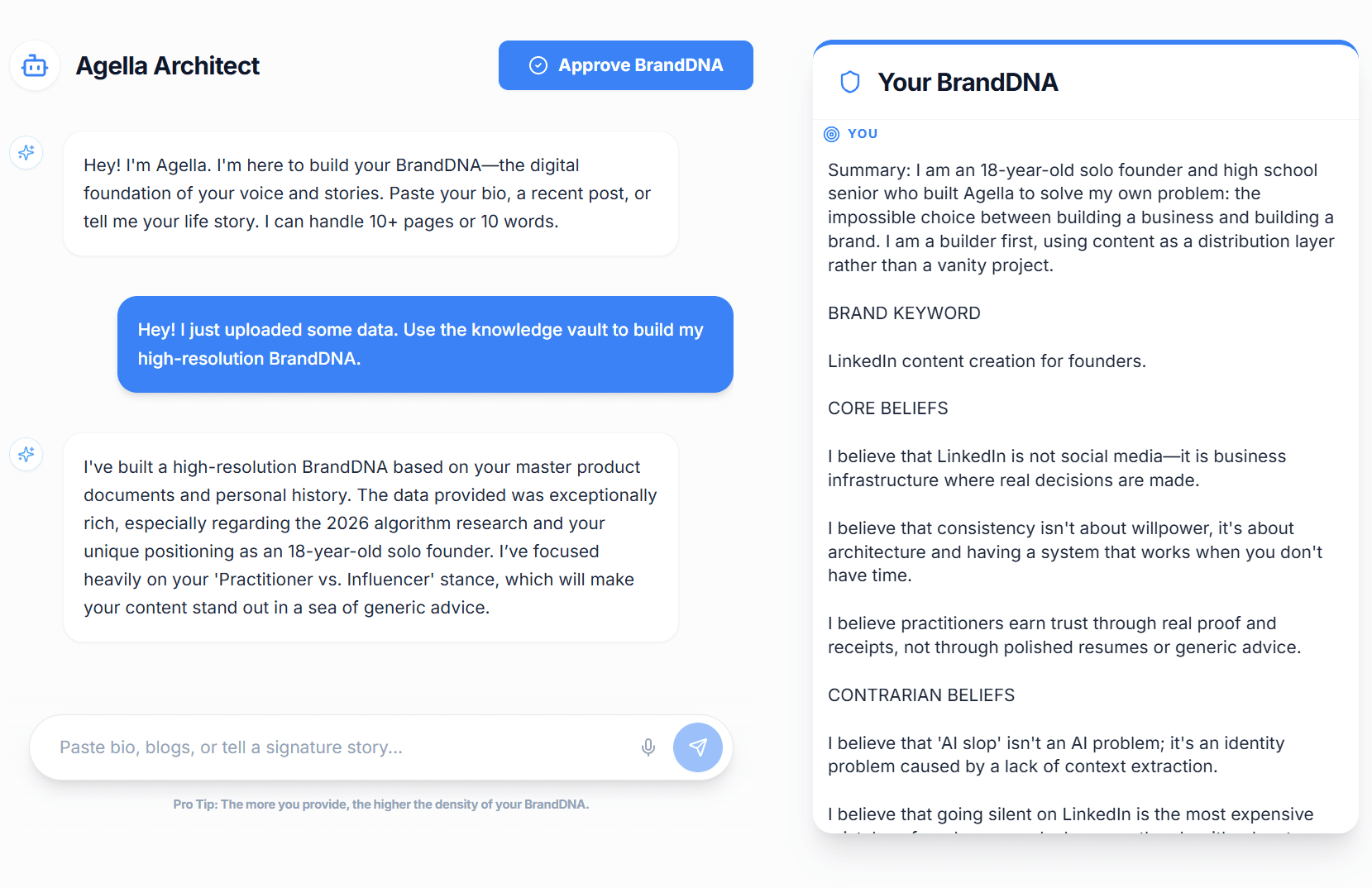 BrandDNA and Style Vault setup
